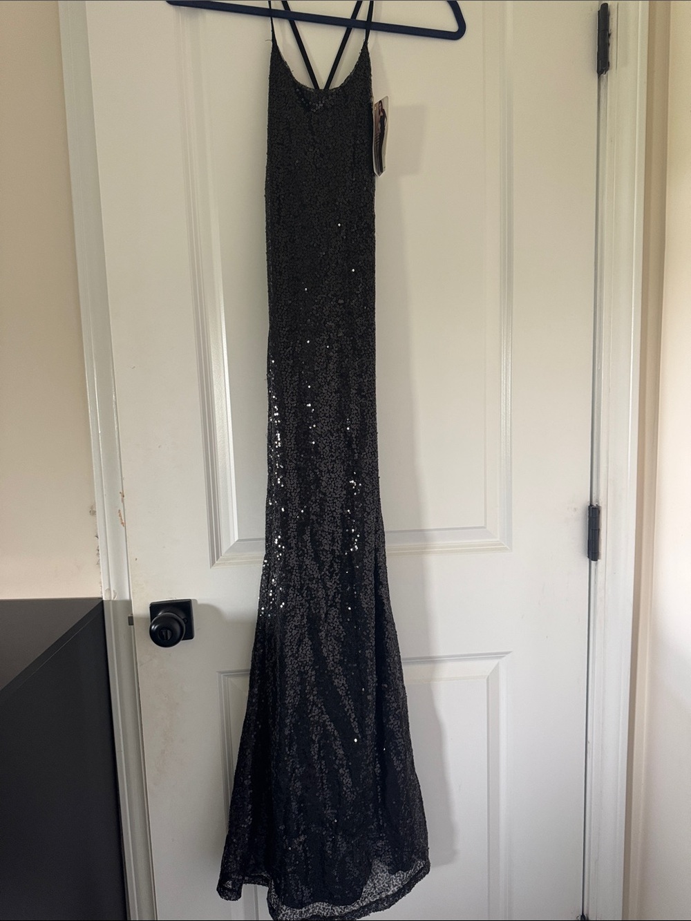 Black Sequin Slip Skirt - Elegant Evening Wear